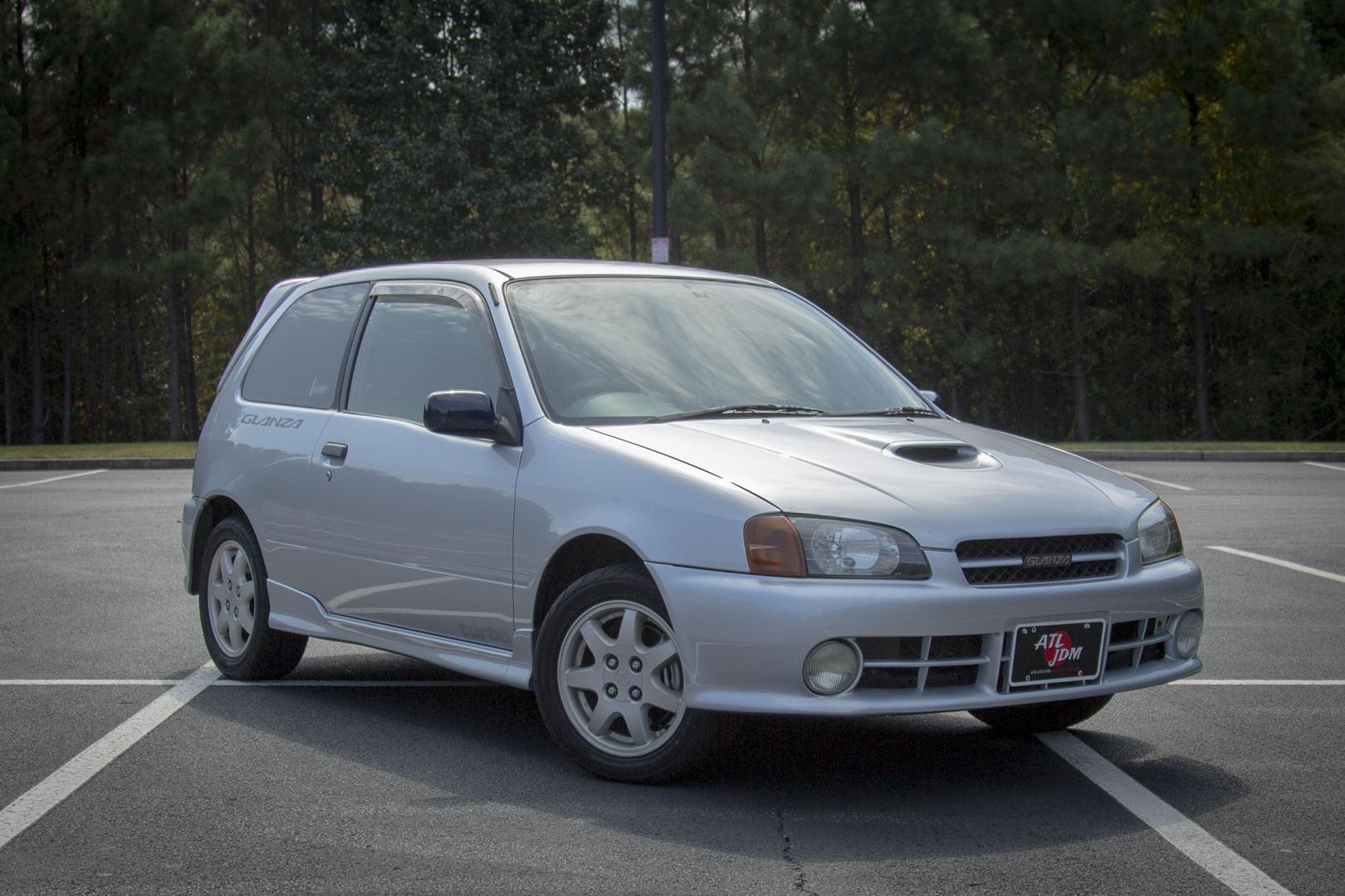 One of ATL-JDM's many JDM Imports / JDM Cars for Sale the 1996 Toyota Starlet Glanza V SOLD