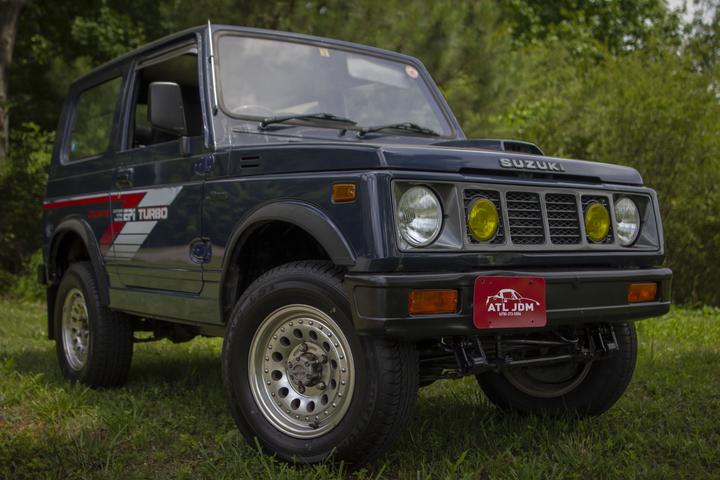 One of ATL-JDM's many JDM Imports / JDM Cars for Sale the 1988 Suzuki Jimny Turbo SOLD
