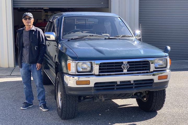 One of ATL-JDM's many JDM Imports / JDM Cars for Sale the 1990 Toyota Hilux  SOLD