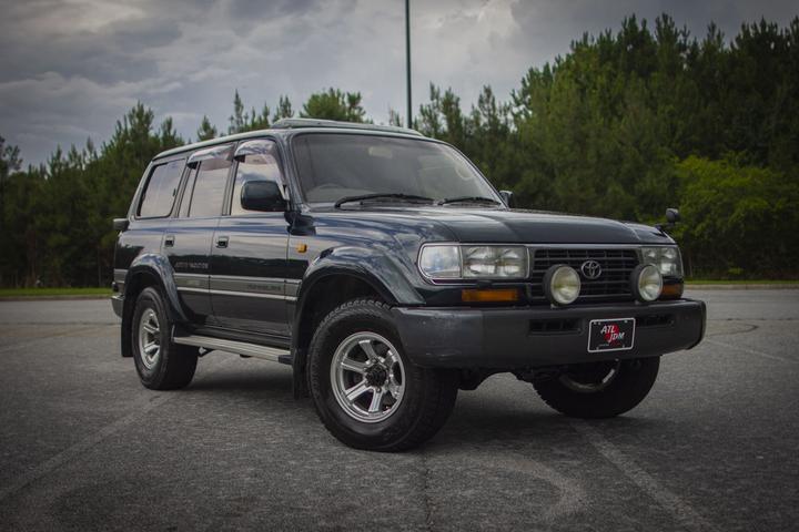 One of ATL-JDM's many JDM Imports / JDM Cars for Sale the 1995 Toyota Land Cruiser Active Vacation SOLD